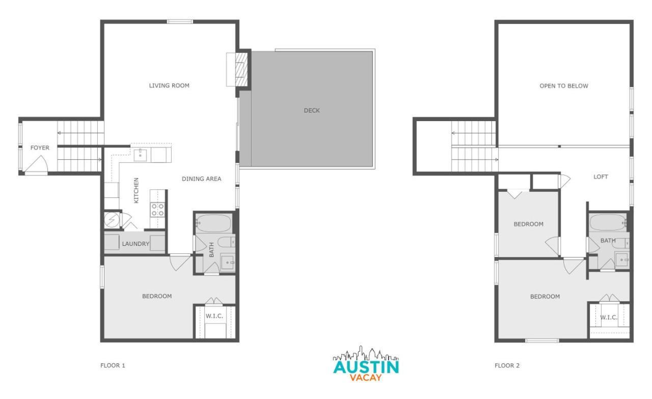 Comfortable Living In Atx With Private Deck And Office Όστιν Εξωτερικό φωτογραφία