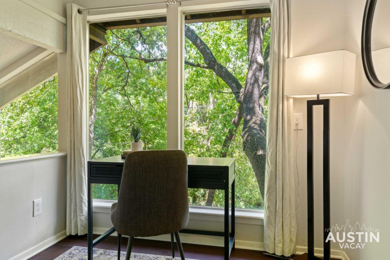 Comfortable Living In Atx With Private Deck And Office Όστιν Εξωτερικό φωτογραφία