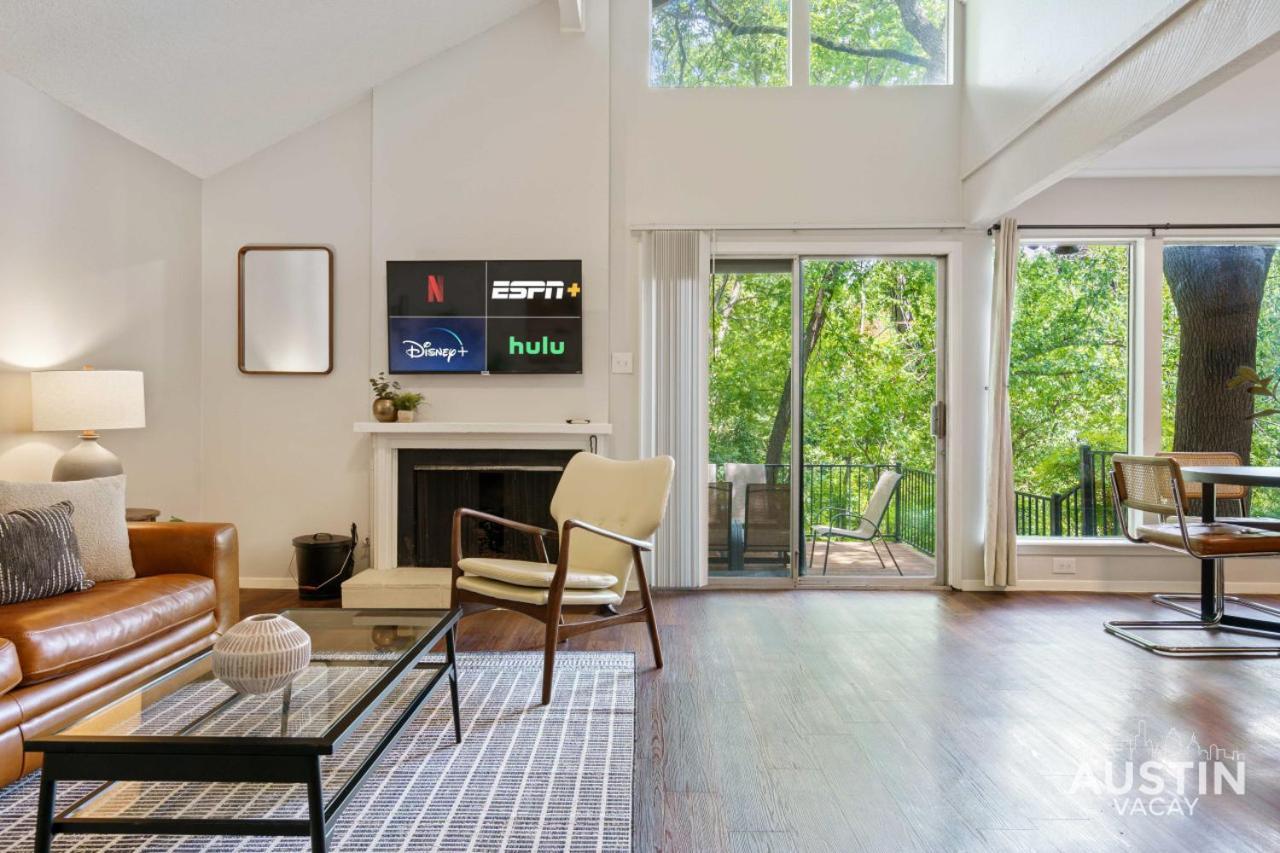 Comfortable Living In Atx With Private Deck And Office Όστιν Εξωτερικό φωτογραφία